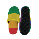 LGBT Pride Rainbow Flag Print Slippers