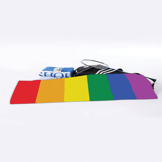LGBT Pride Rainbow Flag Print Sports Towel