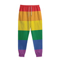 LGBT Pride Rainbow Flag Print Sweatpants