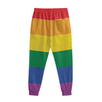 LGBT Pride Rainbow Flag Print Sweatpants