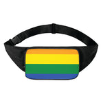 LGBT Pride Rainbow Flag Print Waist Bag