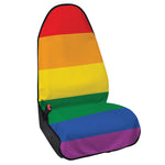 LGBT Pride Rainbow Flag Print Waterproof Car Seat Cover