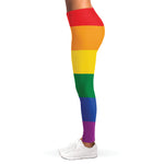 LGBT Pride Rainbow Flag Print Women's Leggings