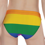 LGBT Pride Rainbow Flag Print Women's Panties