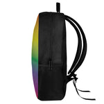 LGBT Pride Rainbow Gradient Print 17 Inch Backpack
