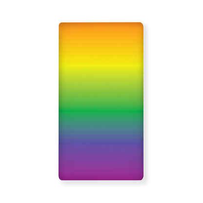 LGBT Pride Rainbow Gradient Print Baby Crib Sheet