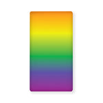 LGBT Pride Rainbow Gradient Print Baby Crib Sheet