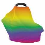 LGBT Pride Rainbow Gradient Print Baby Seat Cover