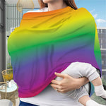 LGBT Pride Rainbow Gradient Print Baby Seat Cover