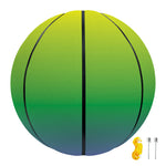 LGBT Pride Rainbow Gradient Print Basketball