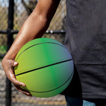 LGBT Pride Rainbow Gradient Print Basketball