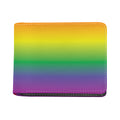 LGBT Pride Rainbow Gradient Print Bifold Wallet