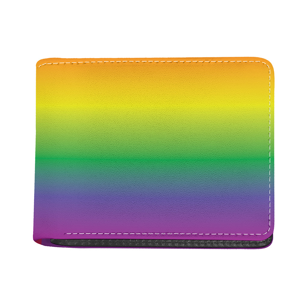 LGBT Pride Rainbow Gradient Print Bifold Wallet