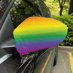 LGBT Pride Rainbow Gradient Print Car Side Mirror Covers