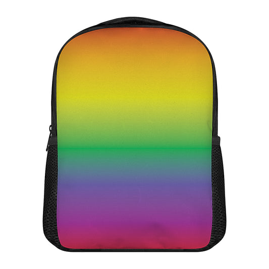 LGBT Pride Rainbow Gradient Print Casual Backpack