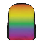 LGBT Pride Rainbow Gradient Print Casual Backpack