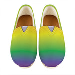 LGBT Pride Rainbow Gradient Print Casual Shoes