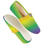 LGBT Pride Rainbow Gradient Print Casual Shoes