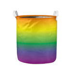 LGBT Pride Rainbow Gradient Print Collapsible Laundry Basket
