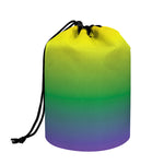 LGBT Pride Rainbow Gradient Print Drawstring Makeup Bag