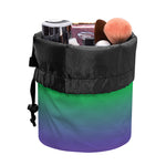 LGBT Pride Rainbow Gradient Print Drawstring Makeup Bag