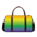 LGBT Pride Rainbow Gradient Print Duffel Bag