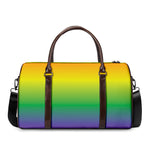 LGBT Pride Rainbow Gradient Print Duffle Bag