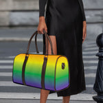 LGBT Pride Rainbow Gradient Print Duffle Bag