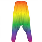 LGBT Pride Rainbow Gradient Print Hammer Pants