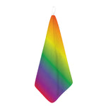LGBT Pride Rainbow Gradient Print Hand Towel