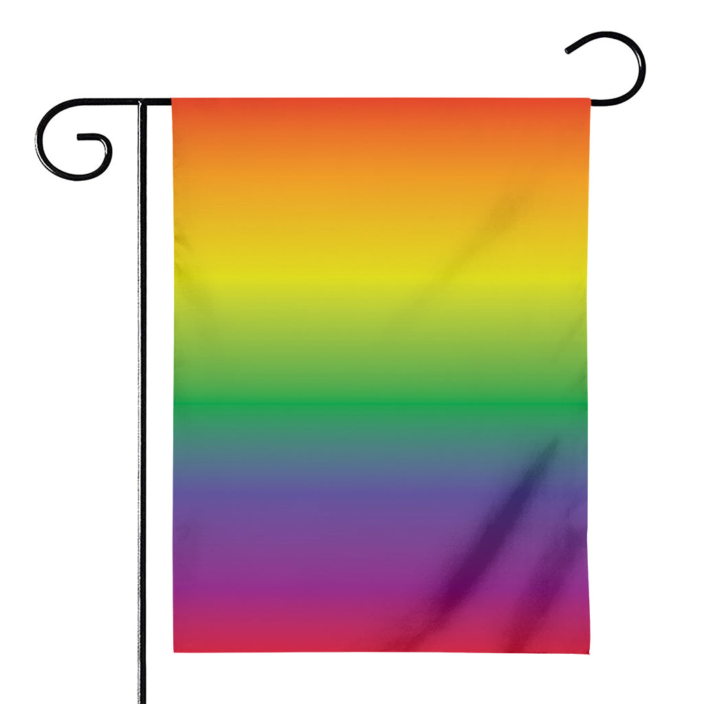 LGBT Pride Rainbow Gradient Print House Flag