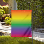 LGBT Pride Rainbow Gradient Print House Flag