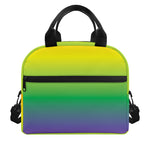 LGBT Pride Rainbow Gradient Print Insulated Lunch Bag