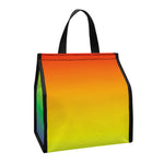LGBT Pride Rainbow Gradient Print Insulated Lunch Tote