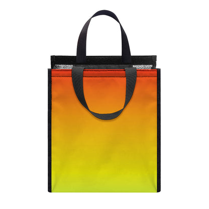 LGBT Pride Rainbow Gradient Print Insulated Lunch Tote