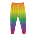 LGBT Pride Rainbow Gradient Print Jogger Pants