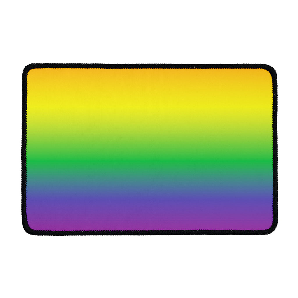 LGBT Pride Rainbow Gradient Print Kitchen Mat