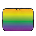 LGBT Pride Rainbow Gradient Print Laptop Sleeve