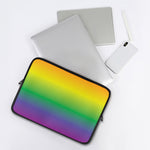 LGBT Pride Rainbow Gradient Print Laptop Sleeve