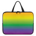 LGBT Pride Rainbow Gradient Print Laptop Sleeve With Handle