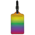 LGBT Pride Rainbow Gradient Print Luggage Tag