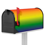 LGBT Pride Rainbow Gradient Print Mailbox Cover
