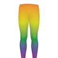LGBT Pride Rainbow Gradient Print Men's Leggings