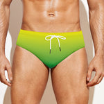 LGBT Pride Rainbow Gradient Print Men's Swim Briefs