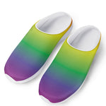 LGBT Pride Rainbow Gradient Print Mesh Casual Shoes