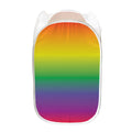 LGBT Pride Rainbow Gradient Print Mesh Laundry Hamper