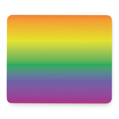LGBT Pride Rainbow Gradient Print Mouse Pad