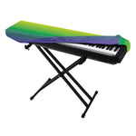 LGBT Pride Rainbow Gradient Print Piano Keyboard Cover