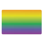 LGBT Pride Rainbow Gradient Print Polyester Doormat