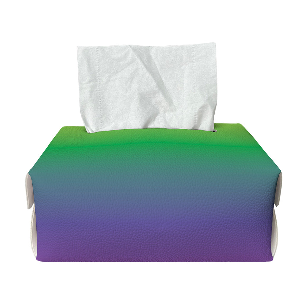 LGBT Pride Rainbow Gradient Print Rectangle Tissue Box Cover